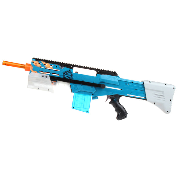 JGCWorker F10555 3D Printed CJ-001-3 Kits Set for Nerf Zombie Strike ZED Squad Longshot CS-12 Blaster - Nerf Mod Kits -Worker Mod Kits