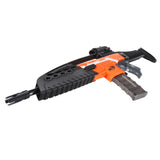 JGCWorker STF-W010 XM8 Mod Kits Set With Orange Adaptor And Long Front Tube for Nerf N-Strike Elite Stryfe Blaster - Nerf Mod Kits -Worker Mod Kits