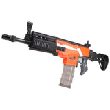 JGCWorker STF-W003-01-A Style FN SCAR Mod Kits Set With Orange Adaptor for Nerf N-Strike Elite Stryfe Blaster - Nerf Mod Kits -Worker Mod Kits