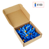 JGCWorker 100PCS Waffle Short Darts for Nerf/WORKER Flywheel Modifed Blaster