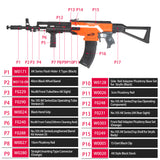 JGCWorker STF-W029-A NO.105 D Style Mod Kits Set With Orange Adaptor for Nerf N-Strike Elite Stryfe Blaster - Nerf Mod Kits -Worker Mod Kits