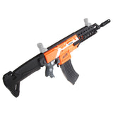 JGCWorker STF-W024-A AK Alfa Style Mod Kits Set With Orange Adaptor for Nerf N-Strike Elite Stryfe Blaster - Nerf Mod Kits -Worker Mod Kits