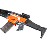 JGCWorker STF-W010 XM8 Mod Kits Set With Orange Adaptor And Long Front Tube for Nerf N-Strike Elite Stryfe Blaster - Nerf Mod Kits -Worker Mod Kits