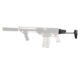 JGCWORKER Fixed Light Weight Shoulder Stock  for Nerf N-strike Elite Toy Gun - Nerf Mod Kits -Worker Mod Kits