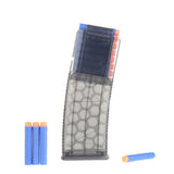 JGCWORKER Hexagon HoneyComb 15 Darts Clip, 2 Colors - Nerf Mod Kits -Worker Mod Kits