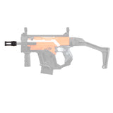 JGCWORKER Aluminum Alloy Screw Thread Type Knight Flash Hider for Nerf Blaster - Nerf Mod Kits -Worker Mod Kits