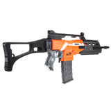 JGCWorker STF-W016-A G36 Style Mod Kits Set With Orange Adaptor And Long Front Tube for Nerf N-Strike Elite Stryfe Blaster - Nerf Mod Kits -Worker Mod Kits