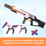 JGCWorker Swift Blaster Guns Toy, Full Mod Kits Set Short Darts Shooting Game, Upgrade Targeting Blaster, Gifts for Teenagers Adults