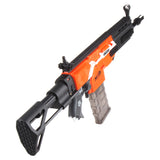 JGCWorker STF-W003-01-A Style FN SCAR Mod Kits Set With Orange Adaptor for Nerf N-Strike Elite Stryfe Blaster - Nerf Mod Kits -Worker Mod Kits