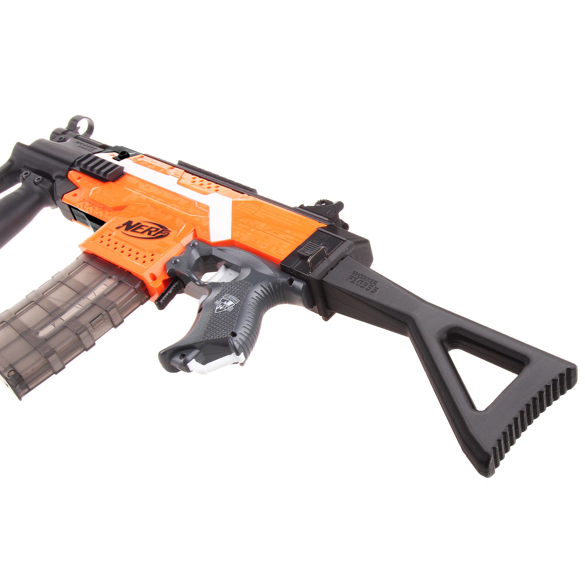 MP5-K Style Worker Mod Kits Set for Nerf N-Strike Elite Stryfe