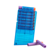 JGCWorker 10 Darts Clip Magazine for Nerf N-Strike Elite Blaster 3 Colors - Nerf Mod Kits -Worker Mod Kits