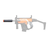 JGCWORKER ABS Plastic Long ACC CQB Silencer for Nerf Blaster - Nerf Mod Kits -Worker Mod Kits