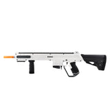 WORKER Harrier Blaster Half Length Dart Toy Gun, Full Mod Kit Driven by Spring, Equipped with Rail and Various Accessories, Compatible with Talon Mag