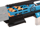 JGCWorker F10555 3D Printed CJ-001 Kits Set for Nerf Zombie Strike ZED Squad Longshot CS-12 Blaster - Nerf Mod Kits -Worker Mod Kits