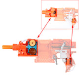 JGCWorker High End Flywheel  Kits Set for Nerf N-strike Elite Stryfe Blaster - Nerf Mod Kits -Worker Mod Kits