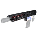 JGCWORKER Integrated Head Tube and Shotgun Grip Kits Set for Nerf N-Strike Elite Retaliator - Nerf Mod Kits -Worker Mod Kits