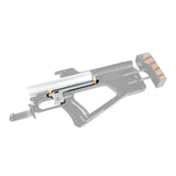 W0562 WORKER SWIFT Silver Metal Release Button For WORKER SWIFT Blaster Modify Toy