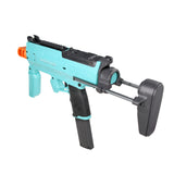 WORKER Phoenix 2.0 Blaster ,  Full-Automatic Short Dart Full Mod Set  ,  Over 150 FPS Electric Soft Dart Blaster (battery not included)