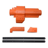 JGCWorker 3D Printing Pump kit Stock for Nerf Rival Apollo XV700 Modify Toy Color Orange (Blaster not included) - Nerf Mod Kits -Worker Mod Kits