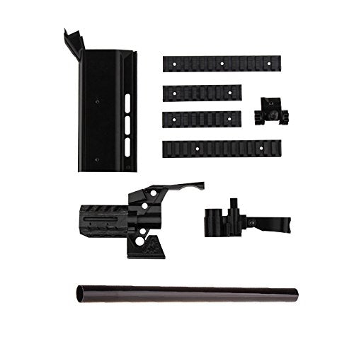 JGCWorker F10555 3D Toys 3D Printing FN Scar Style Kits Combo 7 Items Tube Decoration for Nerf Stryfe Modify Toy - Nerf Mod Kits -Worker Mod Kits