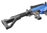 JGCWorker F10555 3D Printing No.175 UBR Foldable Shoulder Stock for Nerf N-strike elite Color Black - Nerf Mod Kits -Worker Mod Kits