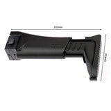 Worker F10555 3D Printing No.116 XM8 Fixed Shoulder Stock for Nerf N-strike Elite Color Black - Nerf Mod Kits -Worker Mod Kits