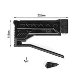 JGCWorker F10555 3D Printing No.177 Submarine Fixed Shoulder Stock for Nerf N-Strike Elite Stryfe Blaster - Nerf Mod Kits -Worker Mod Kits