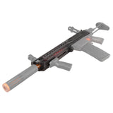 JGCWORKER Integrated Head Tube and Shotgun Grip Kits Set for Nerf N-Strike Elite Retaliator - Nerf Mod Kits -Worker Mod Kits