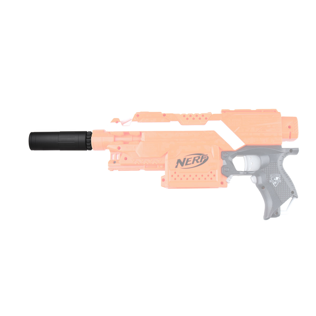 JGCWORKER Phantom Flash Hider + AAC Silencer Kits Set for Nerf Blaster ...