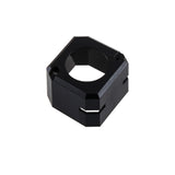 JGCWORKER ABS Rear Cap Tunring Connector Cap Adaptor for Nerf N-strike Elite Toy Gun - Black - Nerf Mod Kits -Worker Mod Kits