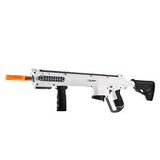 WORKER Harrier Blaster Half Length Dart Toy Gun, Full Mod Kit Driven by Spring, Equipped with Rail and Various Accessories, Compatible with Talon Mag