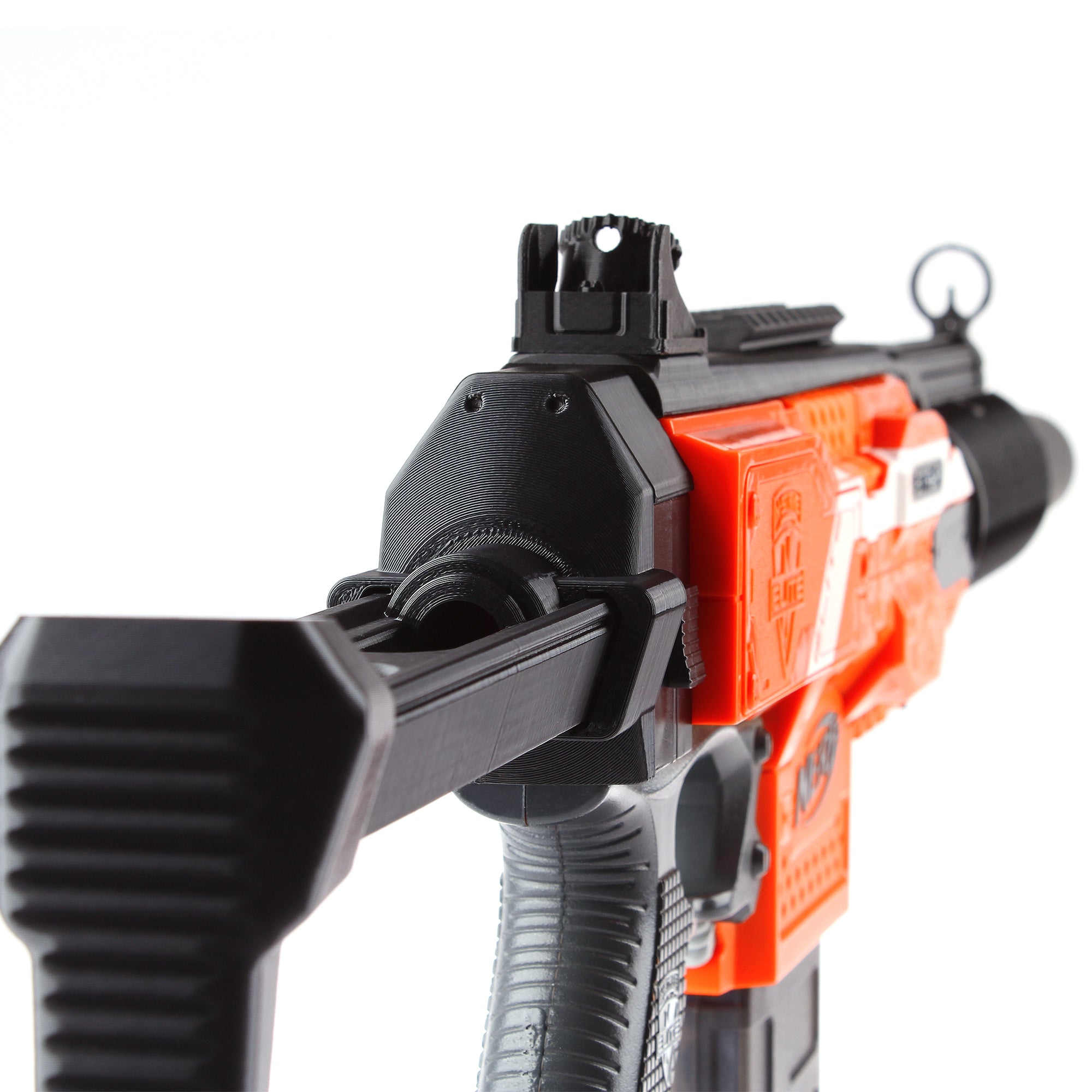 MP5-SD Style Worker Mod Kits Set for Nerf N-Strike Elite Stryfe
