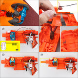 JGCWorker High End Flywheel  Kits Set for Nerf N-strike Elite Stryfe Blaster - Nerf Mod Kits -Worker Mod Kits