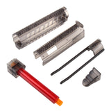JGCWORKER Integrated Head Tube and Shotgun Grip Kits Set for Nerf N-Strike Elite Retaliator - Nerf Mod Kits -Worker Mod Kits