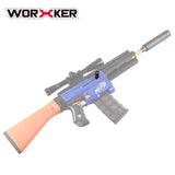 JGCWORKER Tactical Horizontal Grip with Rail Adapter for Nerf Retaliator - Nerf Mod Kits -Worker Mod Kits
