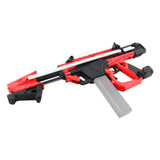 Worker F10555 No.213 Esper Blaster for Talon Magazine - Red + Black Rubber Band Toy Gun Version B - Nerf Mod Kits -Worker Mod Kits
