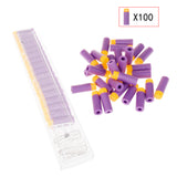 JGCWorker 100PCS Waffle Short Darts for Nerf/WORKER Flywheel Modifed Blaster