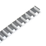 W0563 WORKER SWIFT Silver Metal Top Rail  For WORKER SWIFT Blaster Modify Toy