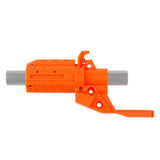 Worker Straight Style Adaptor Attachment for Nerf Stryfe Blaster Toy - Orange - Nerf Mod Kits -Worker Mod Kits