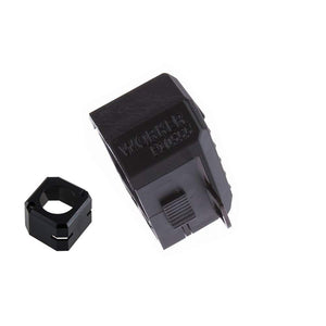 Worker F10555 3D Printing No.128 Fixed Shoulder Stock for nerf N-strike elite Color Black - Nerf Mod Kits -Worker Mod Kits