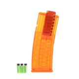 JGCWORKER Hexagon HoneyComb 15 Short Darts Clip Magazine for Nerf Blaster - Nerf Mod Kits -Worker Mod Kits