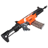 JGCWorker STF-W003-01-A Style FN SCAR Mod Kits Set With Orange Adaptor for Nerf N-Strike Elite Stryfe Blaster - Nerf Mod Kits -Worker Mod Kits