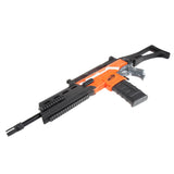 JGCWorker STF-W016-A G36 Style Mod Kits Set With Orange Adaptor And Long Front Tube for Nerf N-Strike Elite Stryfe Blaster - Nerf Mod Kits -Worker Mod Kits