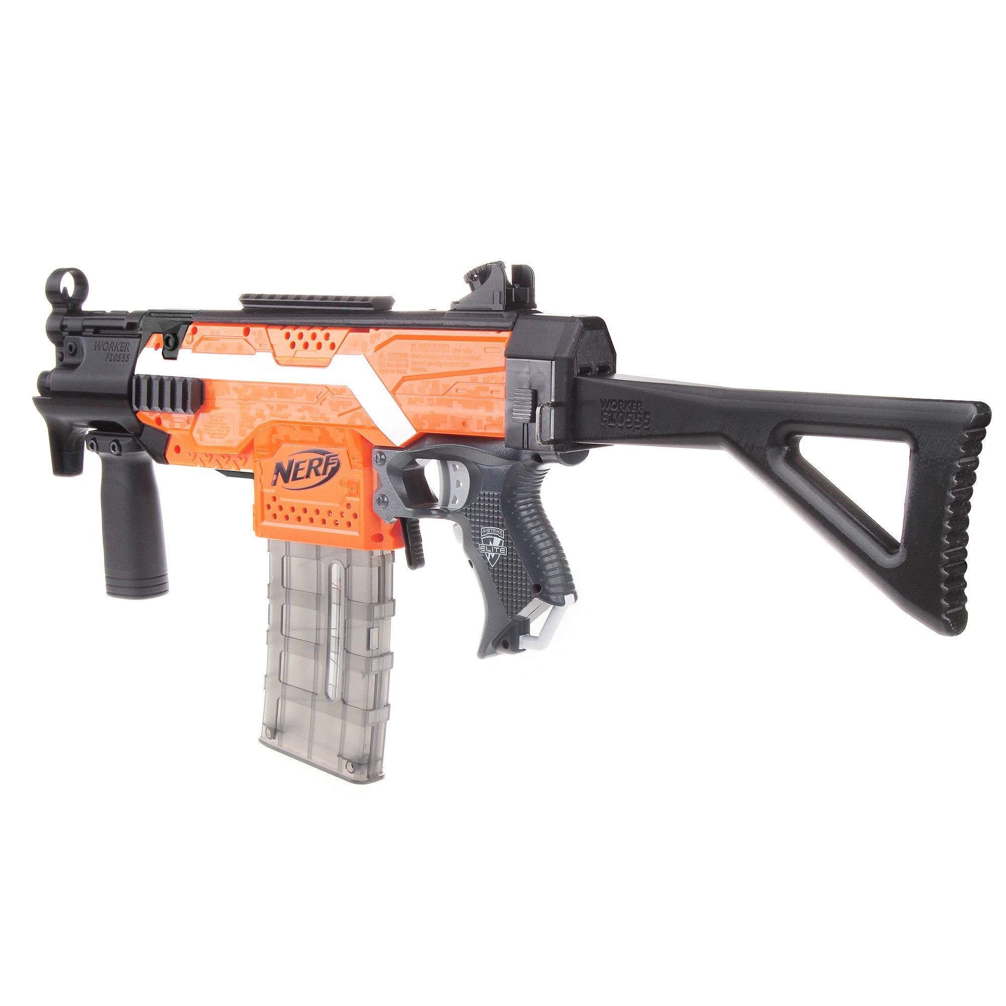 MP5-K Style Worker Mod Kits Set for Nerf N-Strike Elite Stryfe MP5-K Style Worker Mod Kits Set for Nerf N-Strike Elite Stryfe