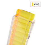 JGCWorker 100PCS Waffle Short Darts for Nerf/WORKER Flywheel Modifed Blaster