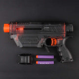 JGCWorker Prophecy Type-R Blaster Shell DIY Full-body Kit for Nerf Retaliator Black - Nerf Mod Kits -Worker Mod Kits