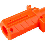 Worker Straight Style Adaptor Attachment for Nerf Stryfe Blaster Toy - Orange - Nerf Mod Kits -Worker Mod Kits