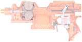 WORKER NO.415 Flywheel Bin Aluminum Mod Kit for Nerf Stryfe Blaster