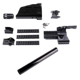 JGCWorker F10555 3D Printing EVO3 Kits Combo 8 Items Tube Decoration for Nerf Stryfe Modify Toy - Nerf Mod Kits -Worker Mod Kits