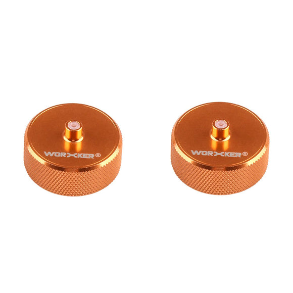 JGCWorkerPower Type Flywheel Wheel Kits for Worker Mod Flywheel Chamber and Nerf N-strike Elite Stryfe/Rapidstrike CS-18 Toy Colour Orange - Nerf Mod Kits -Worker Mod Kits